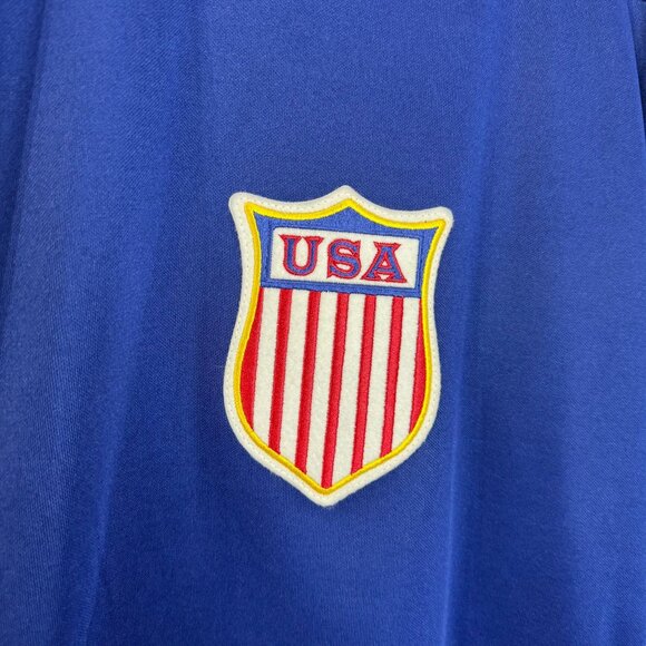 VTG Nike V-Series Team USA Hockey Jersey Men's Small Blue 2004 - Picture 4 of 8